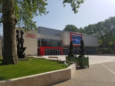 Façade du Théâtre d'Orléans