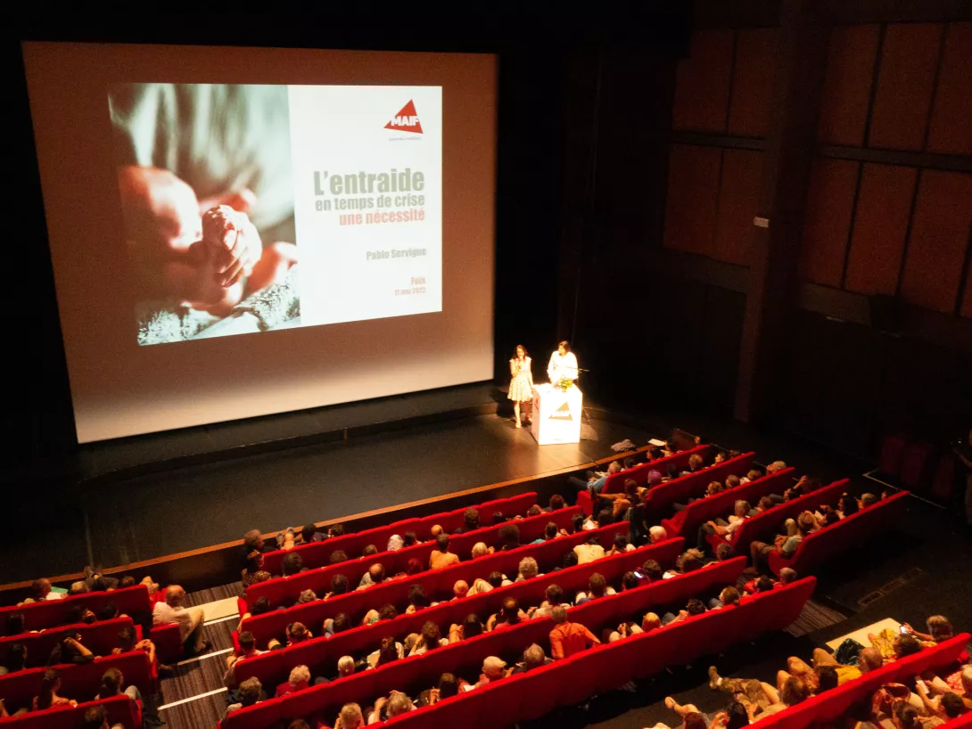 Ciné-conférence de Pablo Servigne avec la MAIF