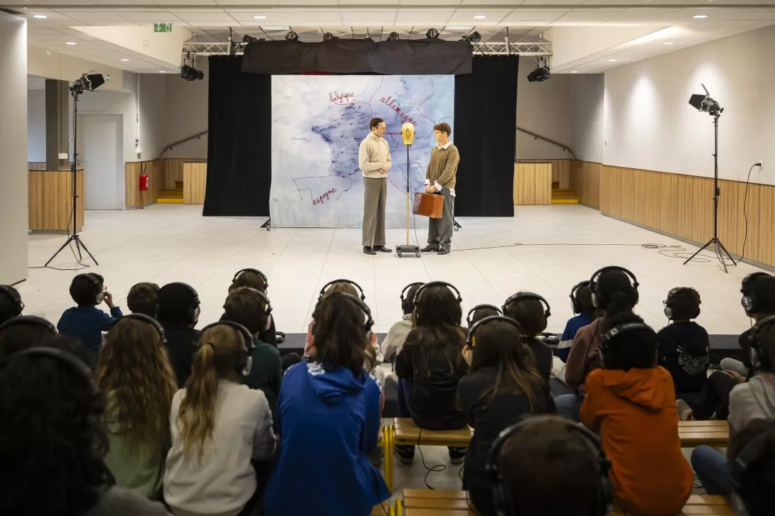 Les vies de Léon, du Birgit ensemble. Une commande du Grand R pour l'itinérance