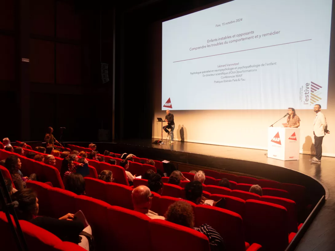 Ciné-conférence de Léonard Vannetzel, avec la MAIF