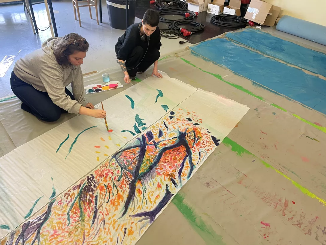 Réalisation des étudiants de l'Ecole Supérieur d'Art et de Design TALM d'Angers