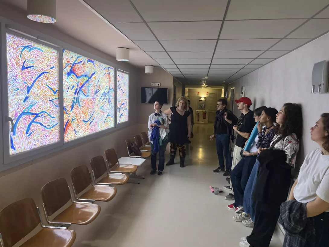 Réalisation des étudiants de l'Ecole Supérieur d'Art et de Design TALM d'Angers
