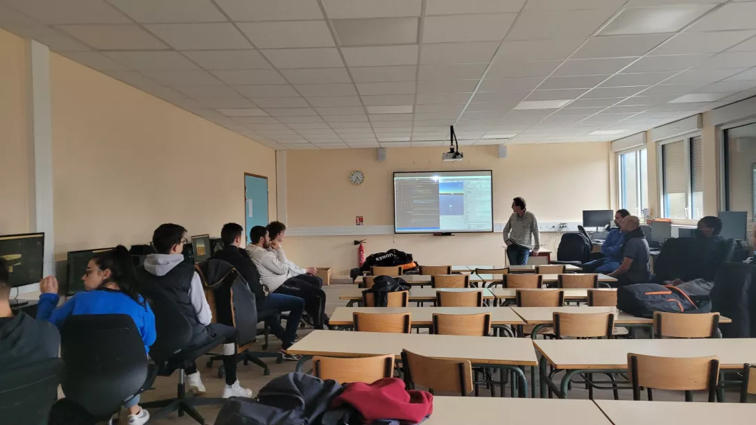 Formation "Unity 3D" avec Mathieu Marguerin