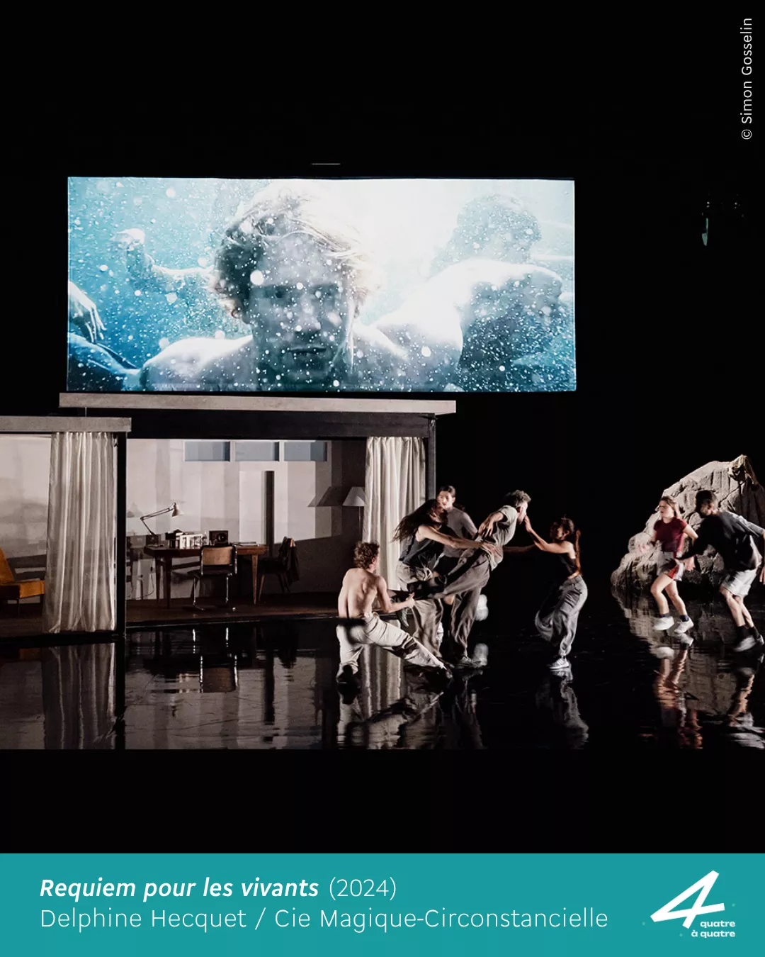 visuel du spectacle Requiem pour les vivants