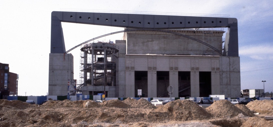 Image du chantier du TSQY 1991-1993